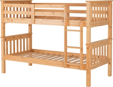 Image: 6989 - Neptune Bunk Bed - Oak